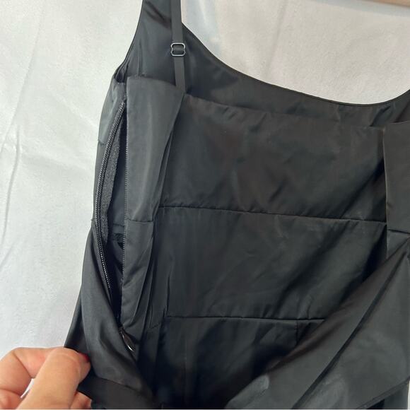 Susana Monaco Black Sleeveless Belted Mini Dress Size 2 - Picture 4 of 6